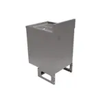 BK Resources UBB-21-DBC18 Underbar Drainboard, with - 180"W x 21.25"D