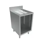 BK Resources UBC-1821 Underbar Drainboard, with - 180"W x 210"D