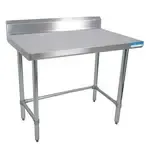 BK Resources VTTR5OB-7230 Work Table, Stainless Steel Top with and - 720"W x 300"D