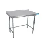 BK Resources VTTROB-6030 Work Table, Stainless Steel Top with and - 600"W x 300"D