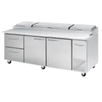 Blue Air
BAPP93-D2L-HC
 93.25'' 
 


Refrigerated Pizza Prep Table