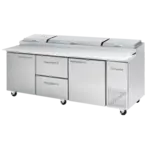 Blue Air
BAPP93-D2M-HC
 93.25'' 
 


Refrigerated Pizza Prep Table