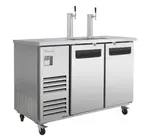 Blue Air BLKC59-2S-HC Draft Beer Cooler - , Capacity,