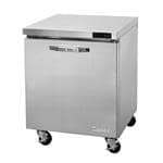 Blue Air BLUF28-HC 27.5'' 1 Section Undercounter Freezer with 1 Right Hinged Solid Door and Side / Rear Breathing Compressor