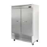 Blue Air BSF49-HC 54'' 49.0 cu. ft. Bottom Mounted 2 Section Solid Door Stainless Steel Reach-In Freezer