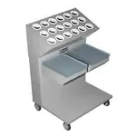 Caddy CM-1814-2CSL Caddy Magic Tray & Silverware Dispenser