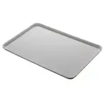 Cambro 1826MT148 White Fiberglass Rectangular Market Display Tray - 17-13/16" x 25-11/16" x 1-1/16"