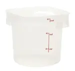 Cambro 6RFSPROPP190 CamRound® FreshPro Round Food Container