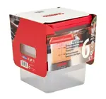 Cambro 6SFSPPRP2190 Multi Pack translucent container and lid
