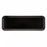 Cambro 92615MT110 Black Fiberglass Rectangular Market Display Tray - 8-7/8" x 25-1/2" x 1-1/2"