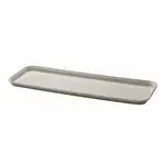 Cambro 92615MT148 White Fiberglass Rectangular Market Display Tray - 8-7/8" x 25-1/2" x 1-1/2"