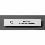 Cambro CECRF6000 Camrack® Extender ID clip
