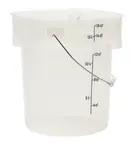 Cambro PWB18PROPP190 CamRound® FreshPro Pail with Bail