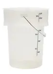 Cambro PWB22PROPP190 CamRound® FreshPro Pail with Bail