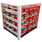 Cambro RFS6PPRP2PL190 Multi Pack translucent container and lid