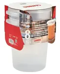Cambro RFS8PPRP2190 Multi Pack translucent container and lid