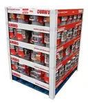 Cambro RFS8PPRP2PL190 Multi Pack translucent container and lid