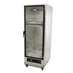 Carter-Hoffmann HL1-18 Full Height Glass Door Mobile Heated Holding Cabinet, 120 Volts