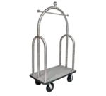 CSL Central Specialties Ltd. 3599BK-010-GRY Deluxe Bellman's Cart