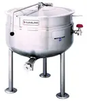 Cleveland Range KDL100F Tri-Leg Base Full Jacketed Stationary Direct Steam Kettle - 100 Gallon Capacity