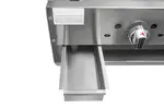 Connerton CG-36-T-S 1" 36.00'' Countertop Gas Griddle with Thermostatic Controls - 66,000 BTU