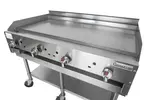 Connerton CG-42-M-S 1" 42.00'' Countertop Gas Griddle with Manual Controls - 110,000 BTU