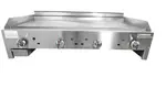 Connerton CG-42-M-S 1" 42.00'' Countertop Gas Griddle with Manual Controls - 110,000 BTU