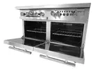 Connerton
CN48-2-36G-2OV
Restaurant Gas Range,
48" W
with 


and Controls,
-