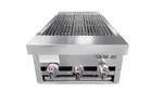 Connerton CRB-18-S 18.00" Gas Countertop Standard Duty Radiant Charbroiler with Manual Control - 12000 - 55000
