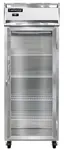 Continental Refrigerator 1RENSSPT-GD-SD 28.50'' Section Door Pass-Thru Refrigerator