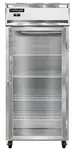 Continental Refrigerator 1RXNPT-GD-SD 36.25'' Section Door Pass-Thru Refrigerator