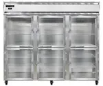Continental Refrigerator 3RENSAPTHD-GD-SD 85.50'' Section Door Pass-Thru Refrigerator