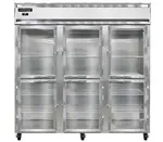 Continental Refrigerator 3RNPTHD-GD-SD 780'' Section Door Pass-Thru Refrigerator