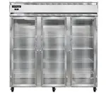 Continental Refrigerator 3RNSAPT-GD-SD 780'' Section Door Pass-Thru Refrigerator