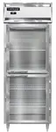 Continental Refrigerator D1RENPTHD-GD-SD 28.50'' Section Door Pass-Thru Refrigerator
