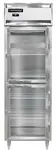 Continental Refrigerator D1RNPTHD-GD-SD 260'' Section Door Pass-Thru Refrigerator