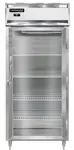 Continental Refrigerator D1RXNSSPT-GD-SD 36.25'' Section Door Pass-Thru Refrigerator