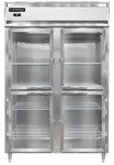 Continental Refrigerator D2RNPTHD-GD-SD 520'' Section Door Pass-Thru Refrigerator