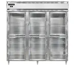 Continental Refrigerator D3RNSAPTHD-GD-SD 780'' Section Door Pass-Thru Refrigerator