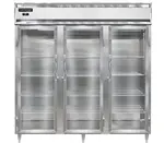 Continental Refrigerator D3RNSSPT-GD-SD 780'' Section Door Pass-Thru Refrigerator