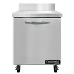 Continental Refrig SWF27NBS Work Top Freezer