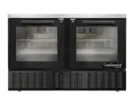 Continental Refrigerator
UC48SNGD-B
 480'' 
 Section
Undercounter Refrigerator with





and Compressor