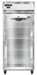 Continental Refrigerator 1FXNGD 36.25'' 1 Section Glass Door Reach-In Freezer