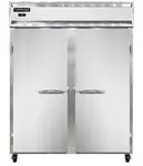 Continental Refrigerator 2FEN 57'' 2 Section Solid Door Reach-In Freezer