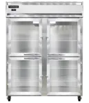 Continental Refrigerator 2FENGDHD 57'' 2 Section Glass Door Reach-In Freezer
