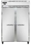 Continental Refrigerator 2FN 52'' 2 Section Solid Door Reach-In Freezer