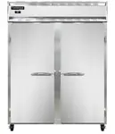 Continental Refrigerator 2RENPT 57'' Section Door Pass-Thru Refrigerator