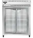 Continental Refrigerator 2RENSGD 57'' 2 Section Door Reach-In Refrigerator