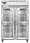 Continental Refrigerator 2RNGDHD 52'' 2 Section Door Reach-In Refrigerator