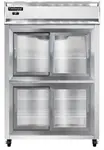 Continental Refrigerator 2RSNSGDHD 52'' 2 Section Door Reach-In Refrigerator